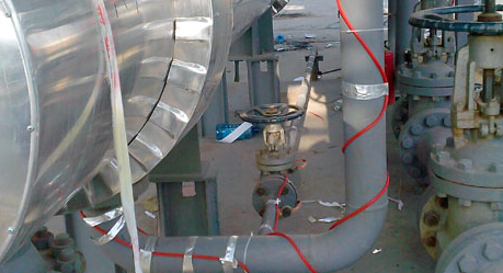 西安某燃氣設(shè)備公司伴熱帶防凍保溫系統(tǒng)運用(圖2)