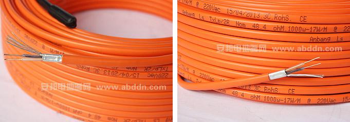 屏蔽型雙導發熱電纜智能電地暖(圖1) 屏蔽型雙導發熱電纜智能電地暖(圖1)